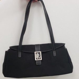 LAUREN RALPH LAUREN CLASSIC BLACK PURSE